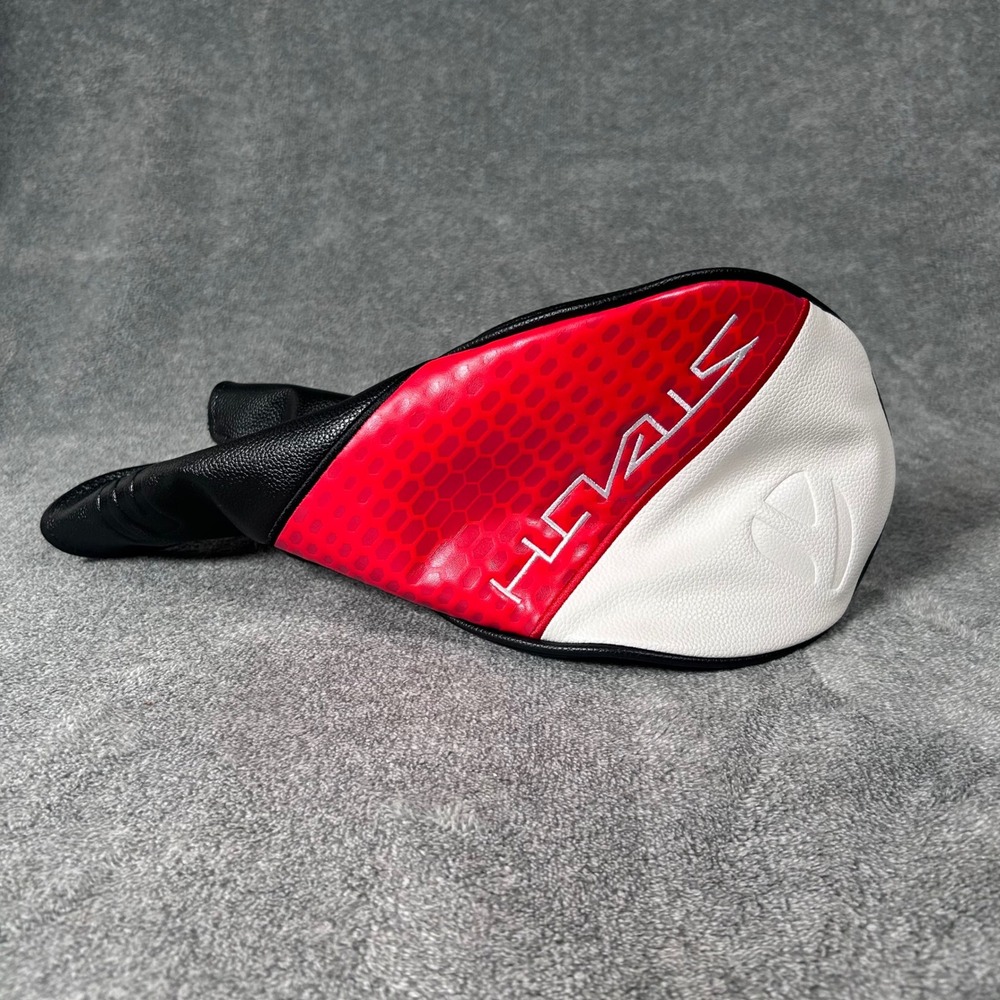 TaylorMade Stealth Hybrid Rescue Head Cover Black Red White Golf Club HC - New
